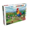 Puzzle, 100 piese, Punguta cu doi bani, Colectia Basme Romanesti, Noriel