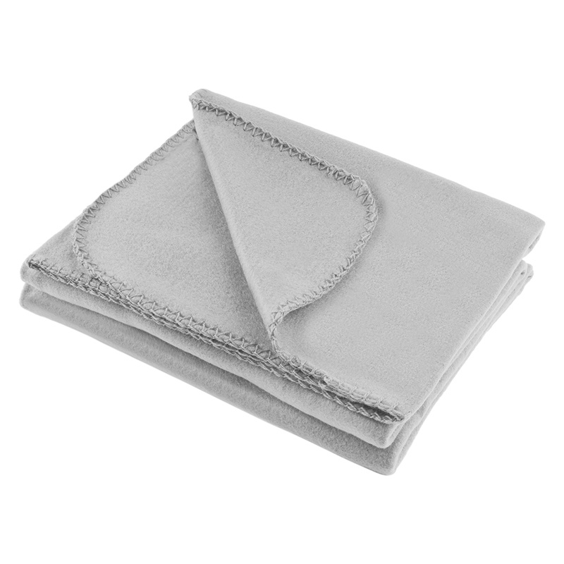PATURA FLEECE POLAR 130X150CM GRI TEESA - imagine 2