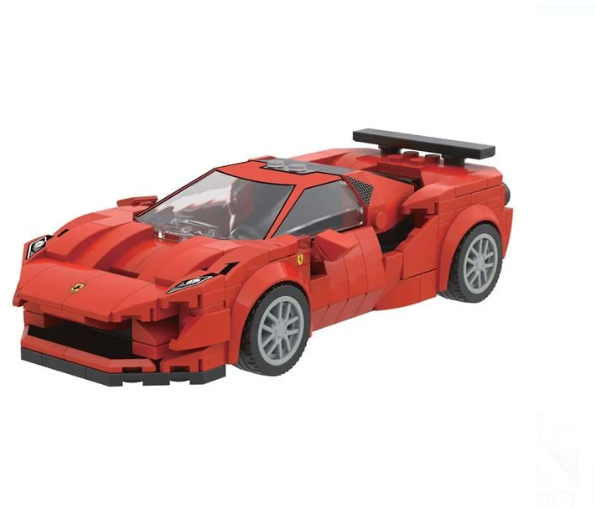 Cuburi de Constructie Super Car Rosie (272 de Piese)