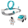 Pista de Curse Spatiala cu Astronaut Camion & Lumina - 109 piese